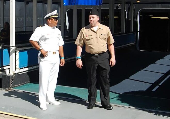 Baltazar serving in US Navy - Supply Corp Officer